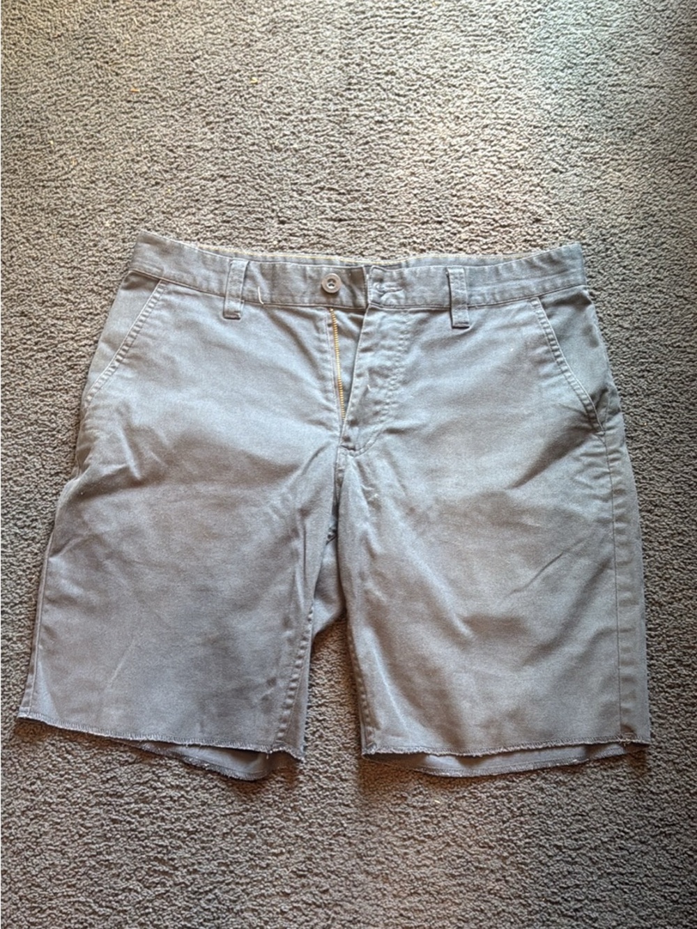 Brixton Men's Casual Gray Chino Shorts